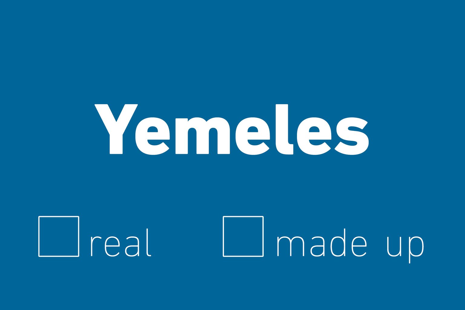 Yemeles