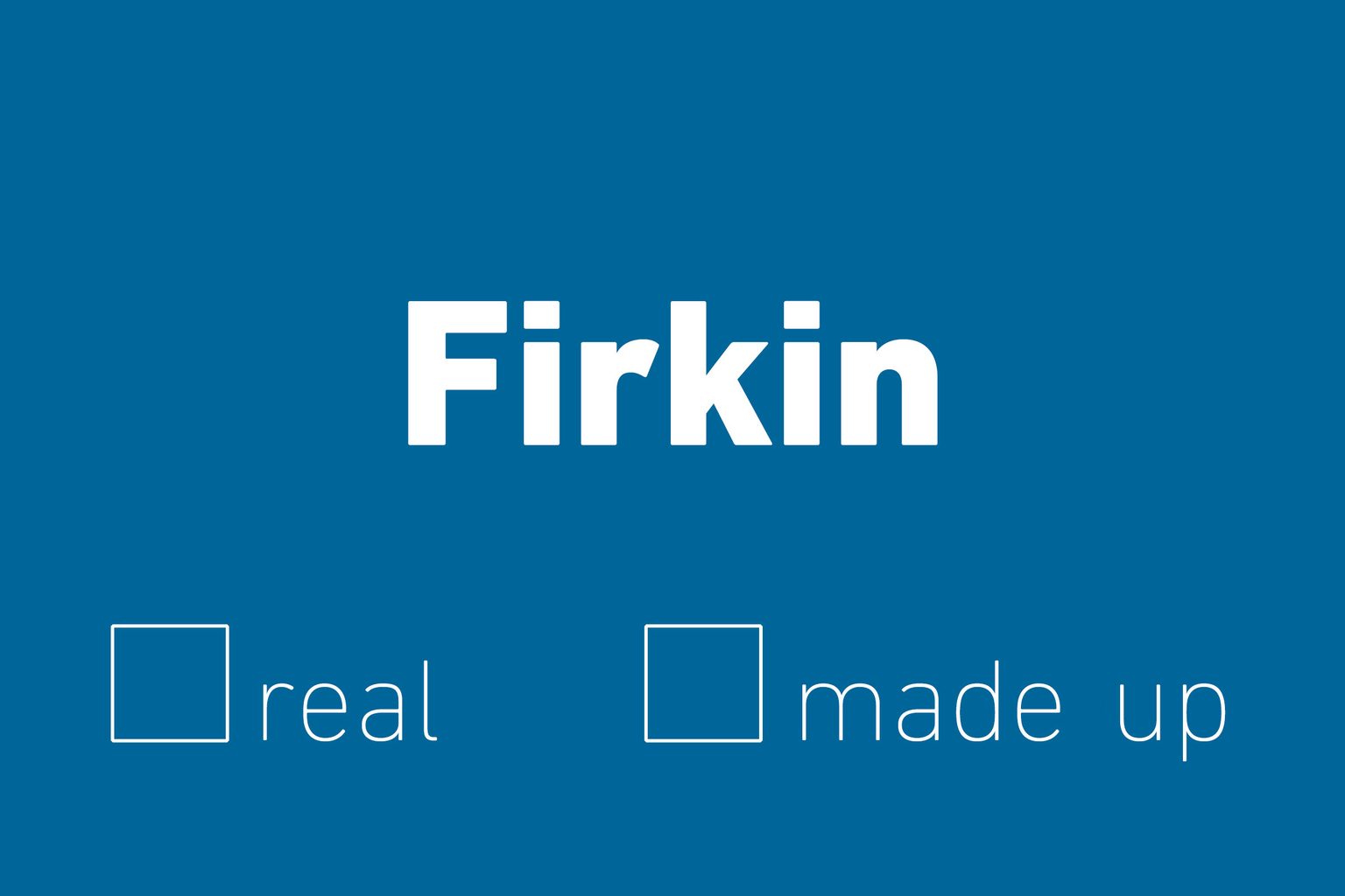 Firkin