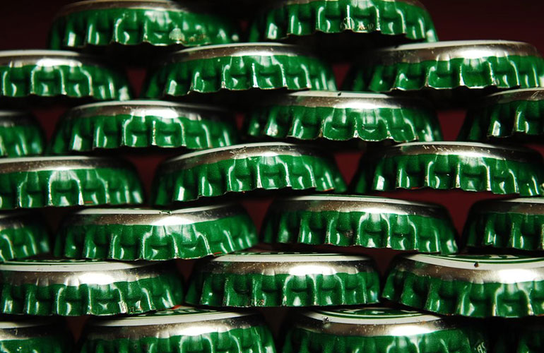 Metal bottle caps