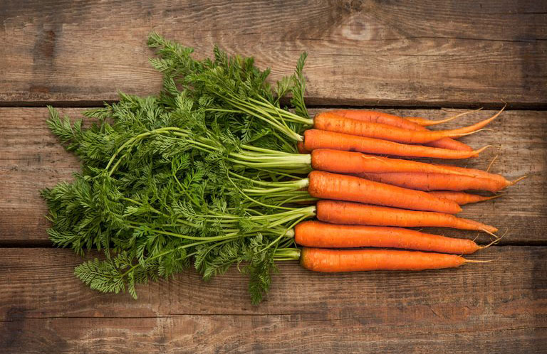 Carrots: eat with avocado