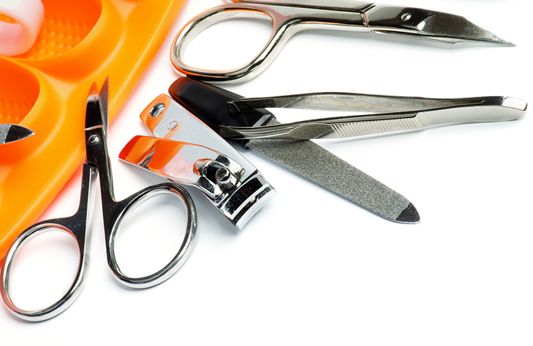 Bring your own pedicure utensils to the salon