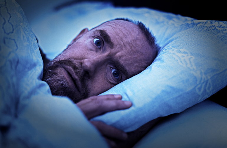 Insomnia or waking gasping for air