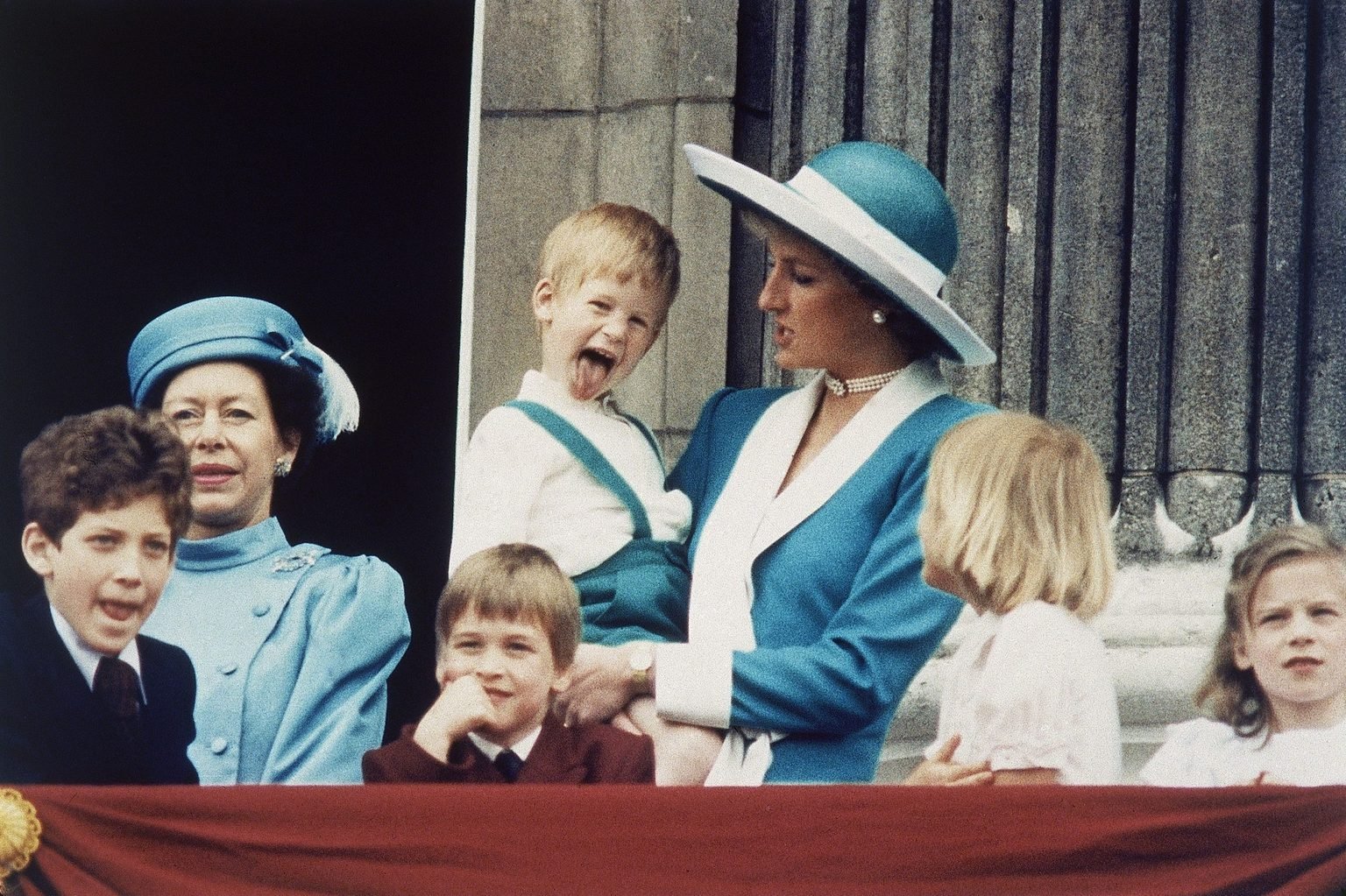 Cheeky baby Harry