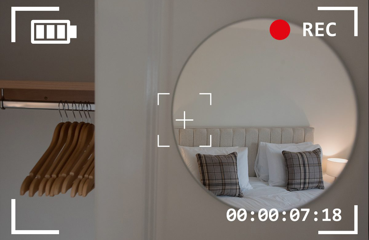 Where to look for hidden cameras