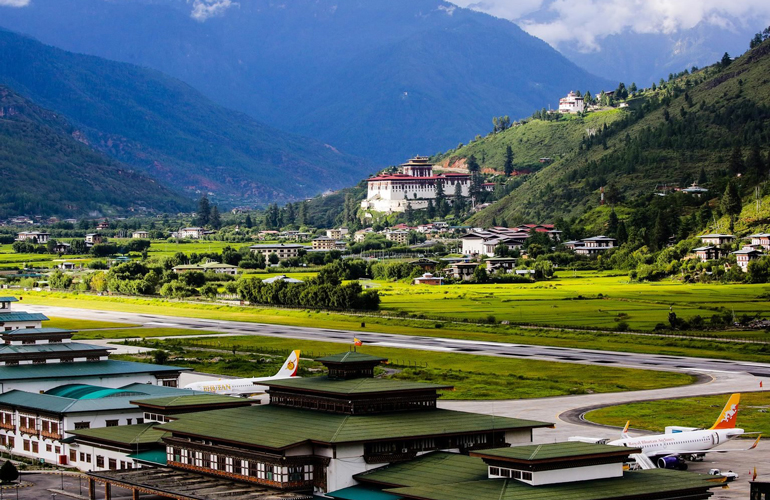 Paro Airport, Bhutan