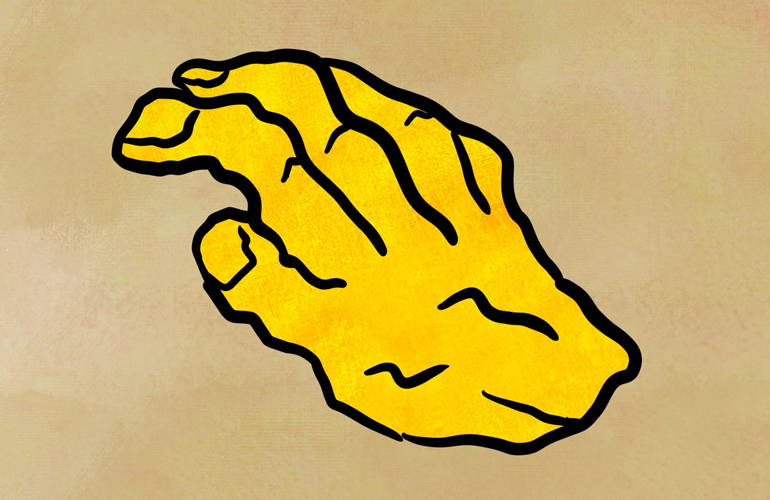 Hand of gold