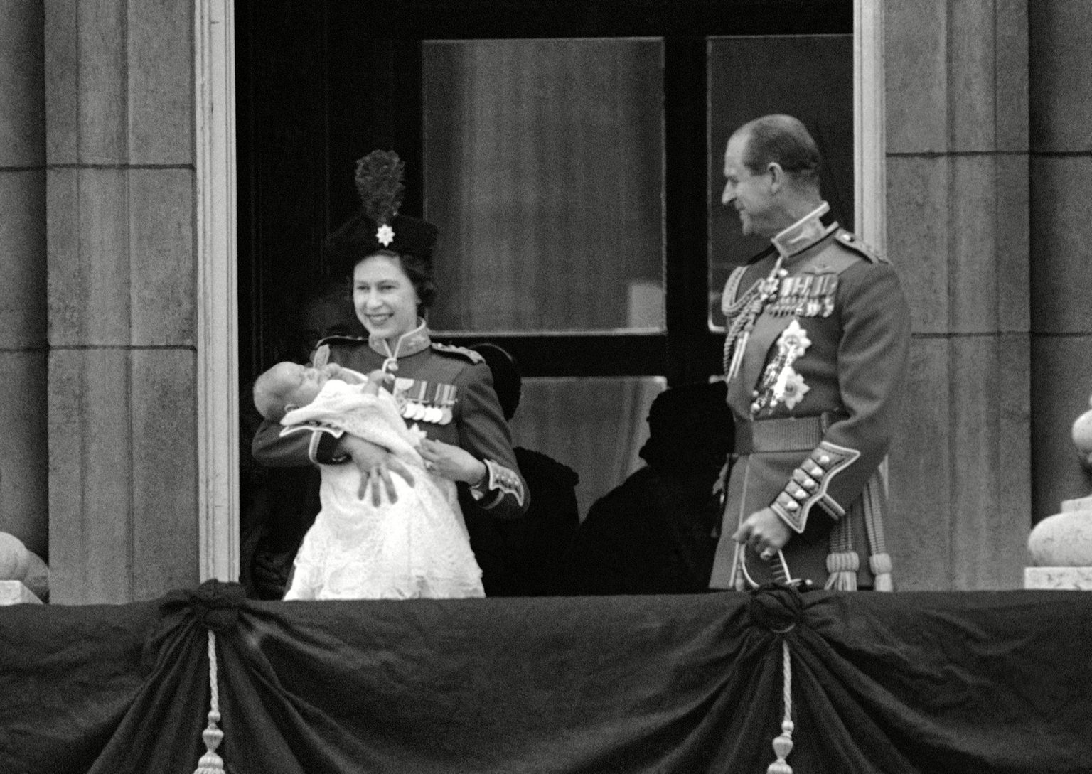 Trooping the new Prince