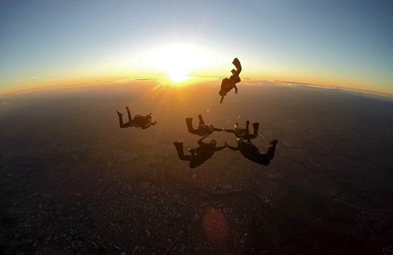 Rescue in midair