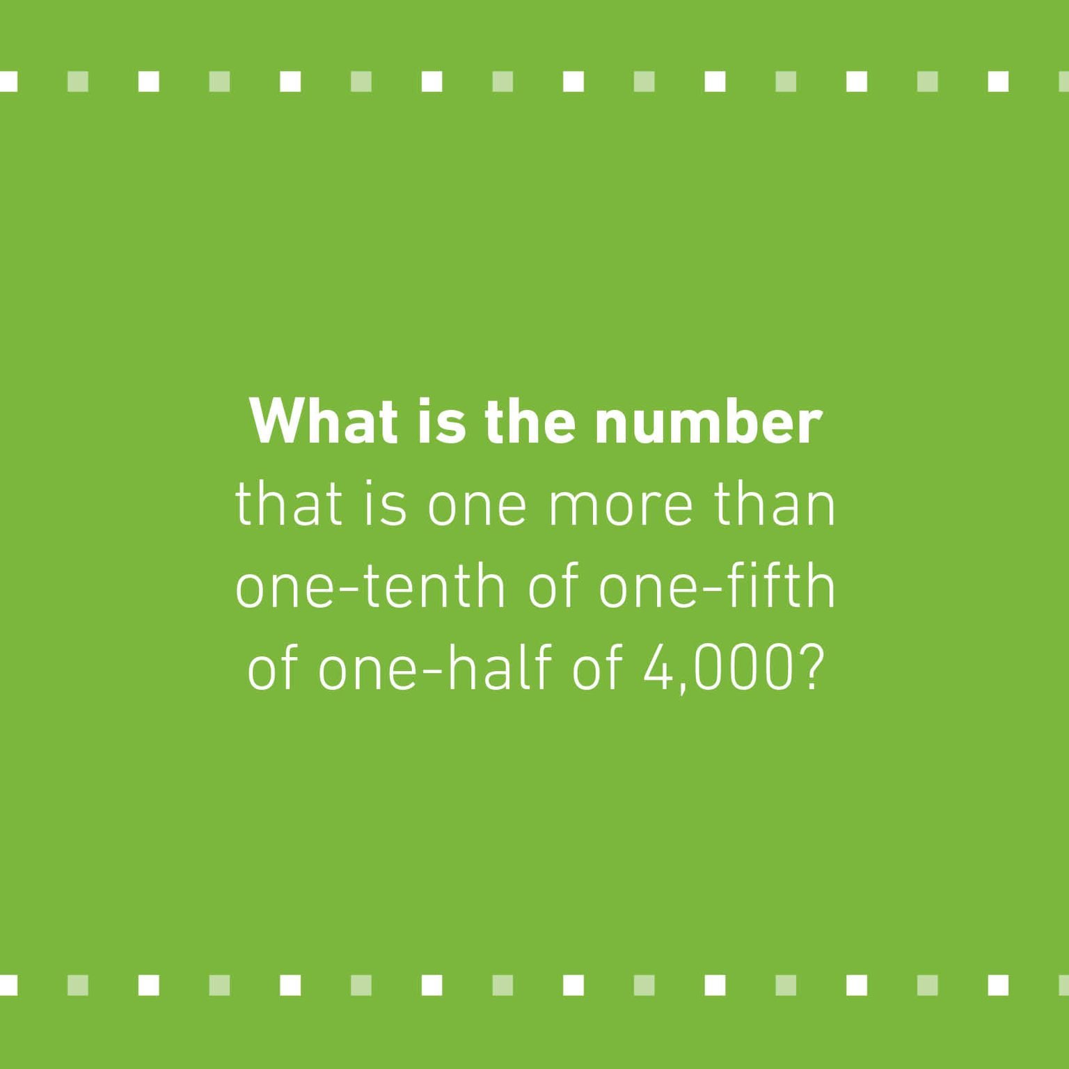 Question 5: