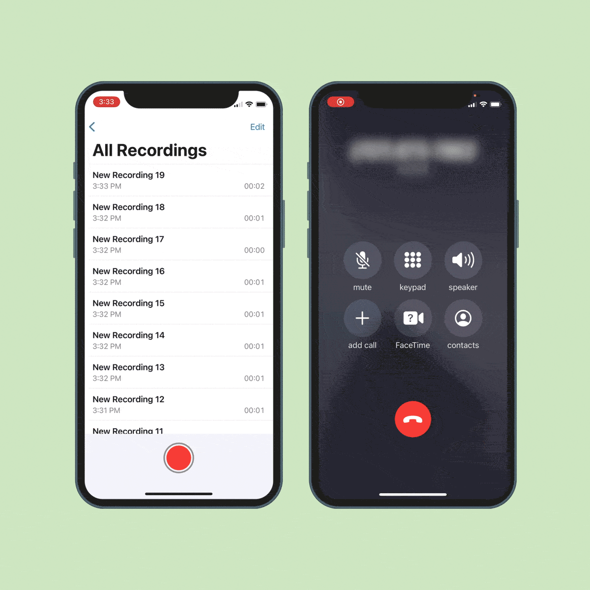 Record a phone call