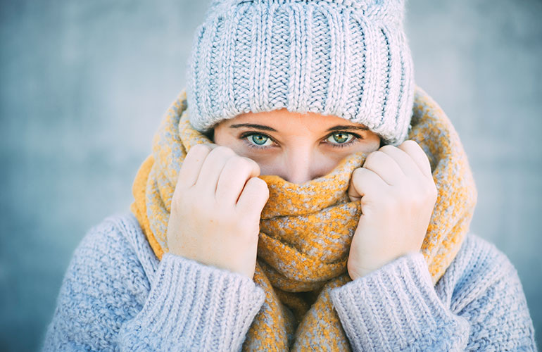 How to avoid dry skin in winter