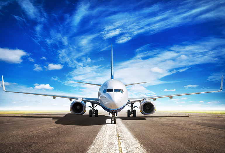 Do planes dump waste into the air?
