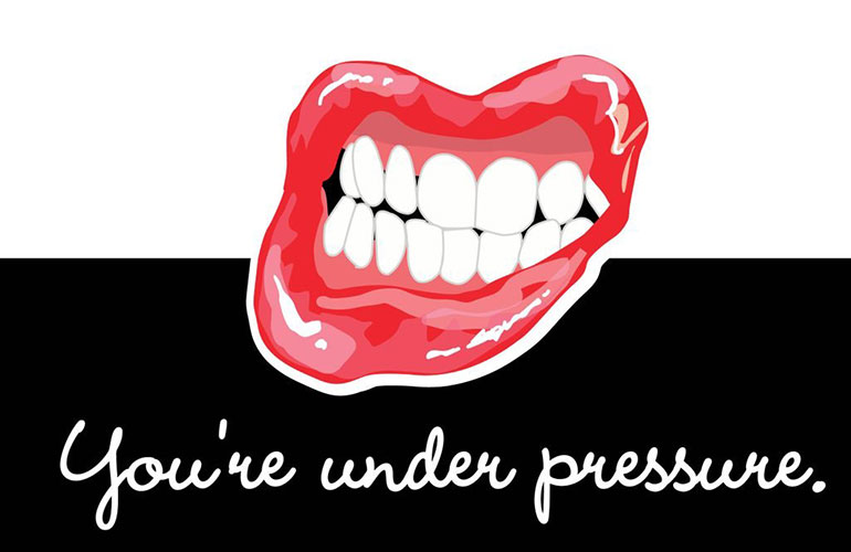 You’re under pressure