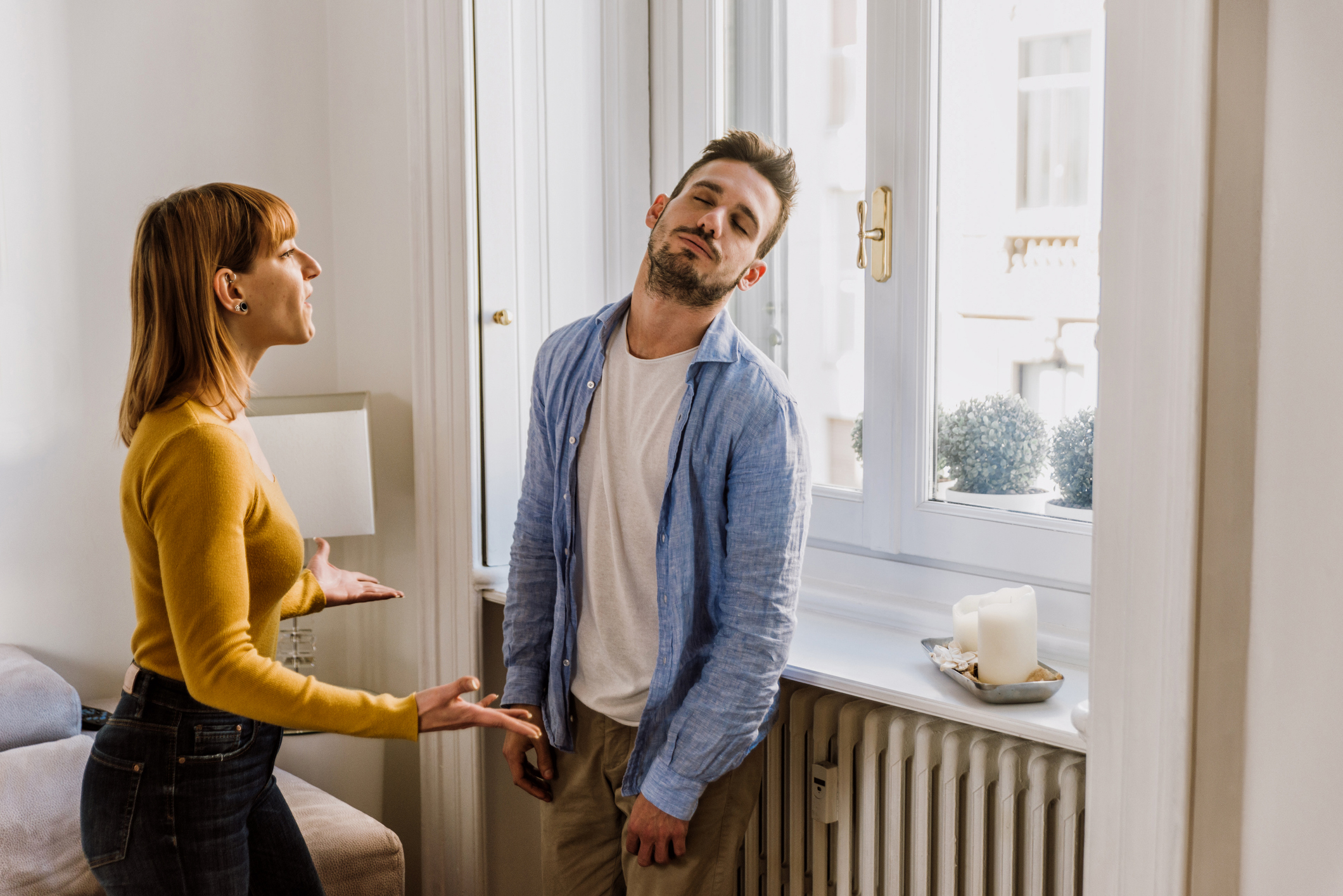 You criticise each other incessantly