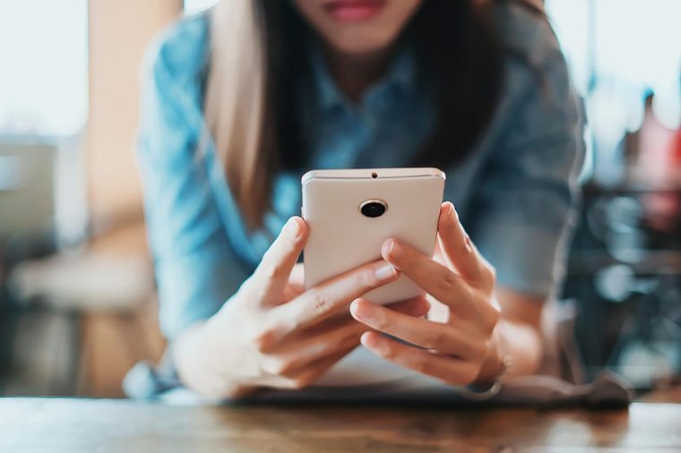 India: text instead of calling