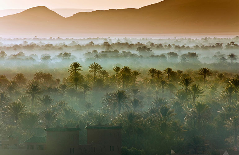 Sunrise near Zagora