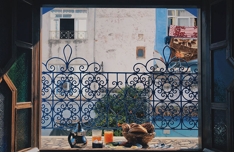 Balcony in Chefchaouen