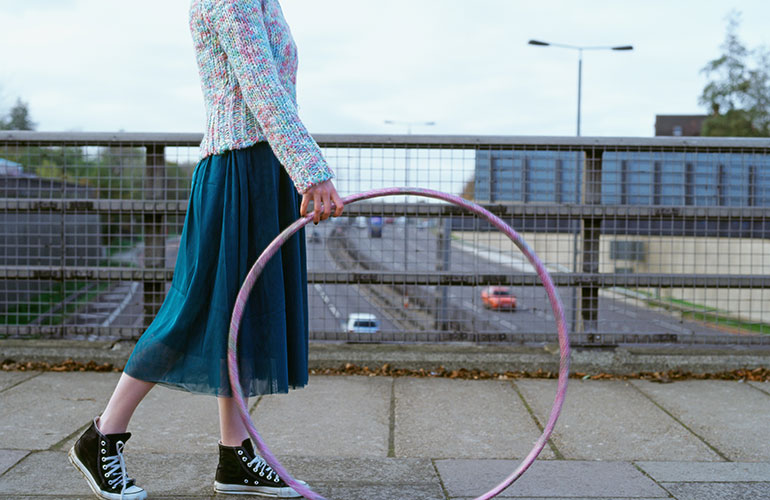 Pair skirts with knits
