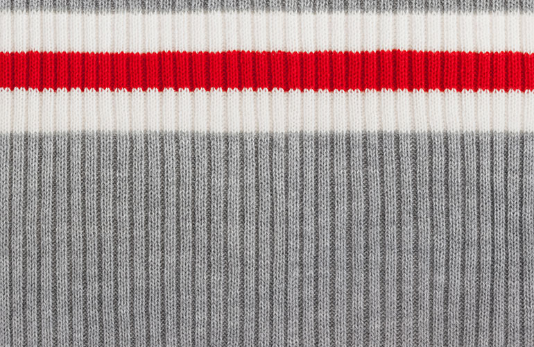 Wear ribbed clothes