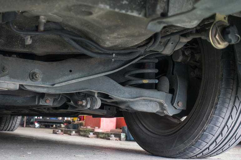 Your car makes a rumbling noise