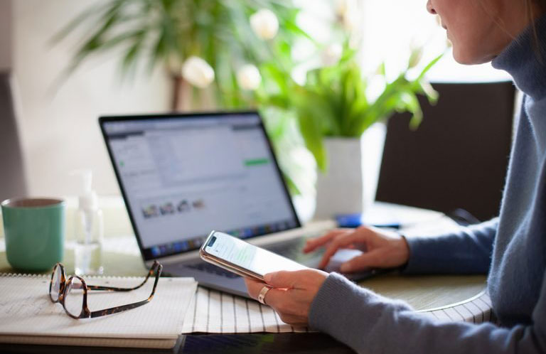You get a two-factor authentication alert