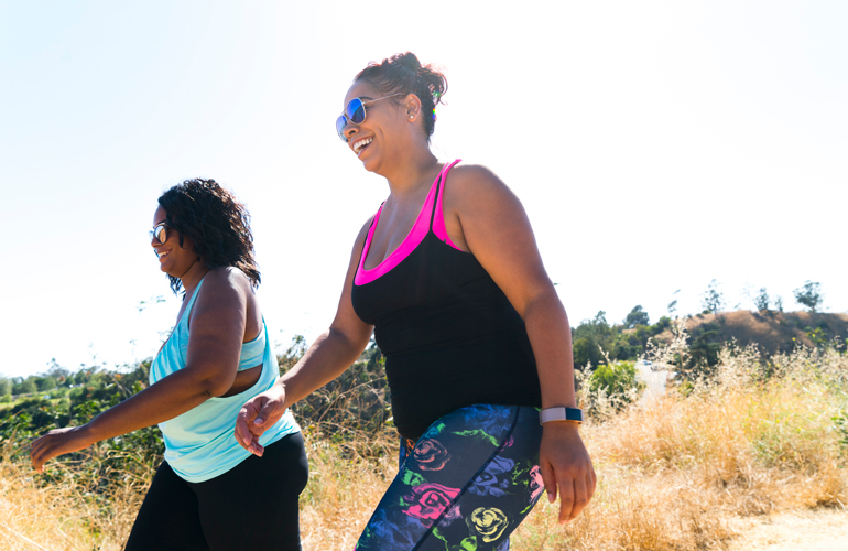 Cellulite has a genetic component (women of any size can have cellulite)