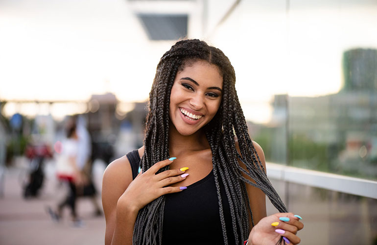 How often should you wash your hair with braids, locks, or weaves?