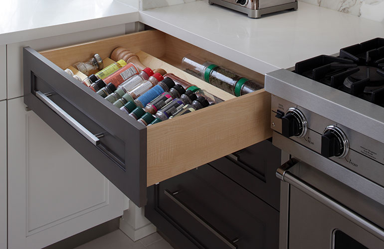 Dedicate space for spices