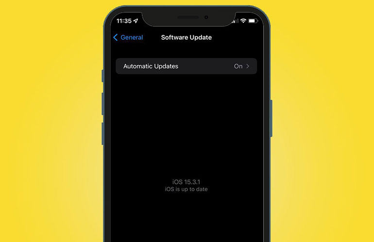 Update to the latest software