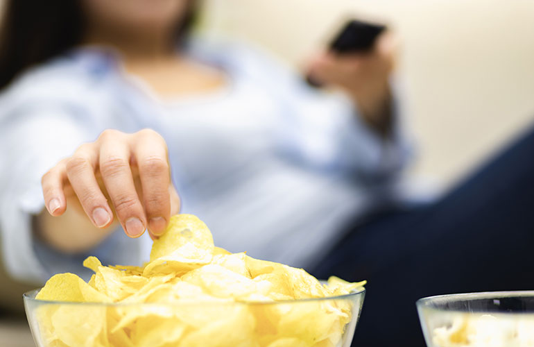 You’re a snack addict