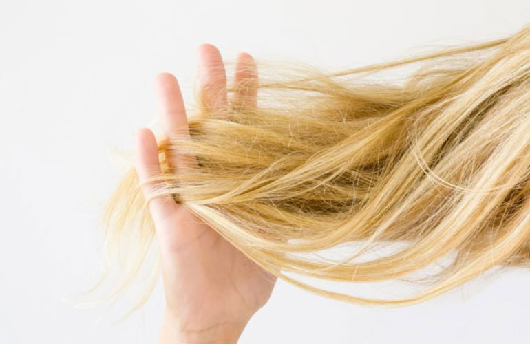 Your hair is brittle