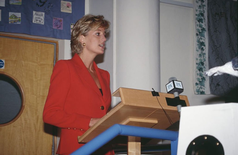 Diana helped erase the perceived shame of AIDS