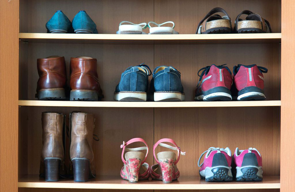 Skip the shoe rack
