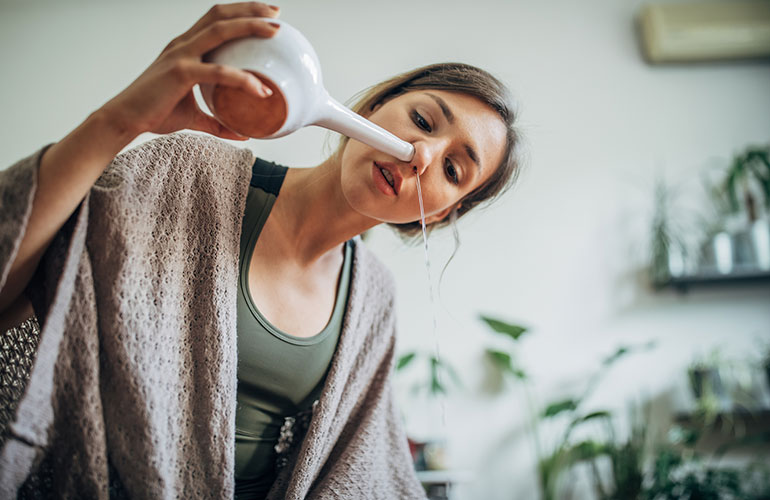 Neti pots are weird, but they work