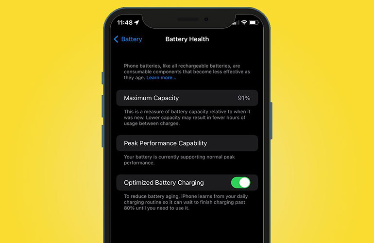 Do a battery health check-up