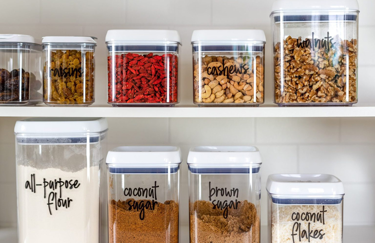 Start organising your kitchen with the pantry