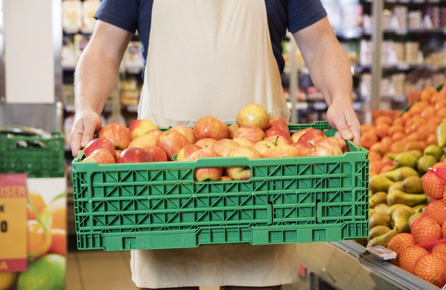 Produce is at the front of the store for a reason