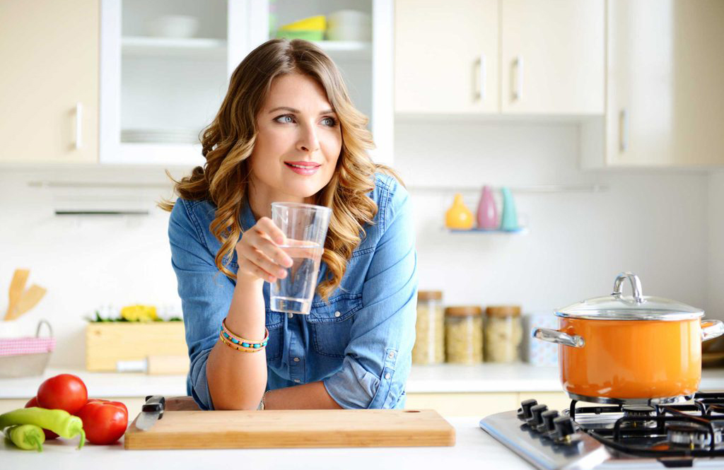 Start your day with a glass of water