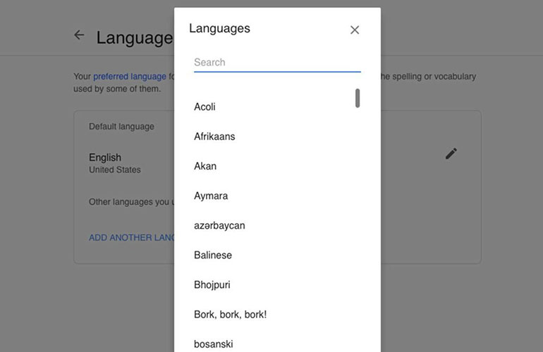 It speaks secret languages!
