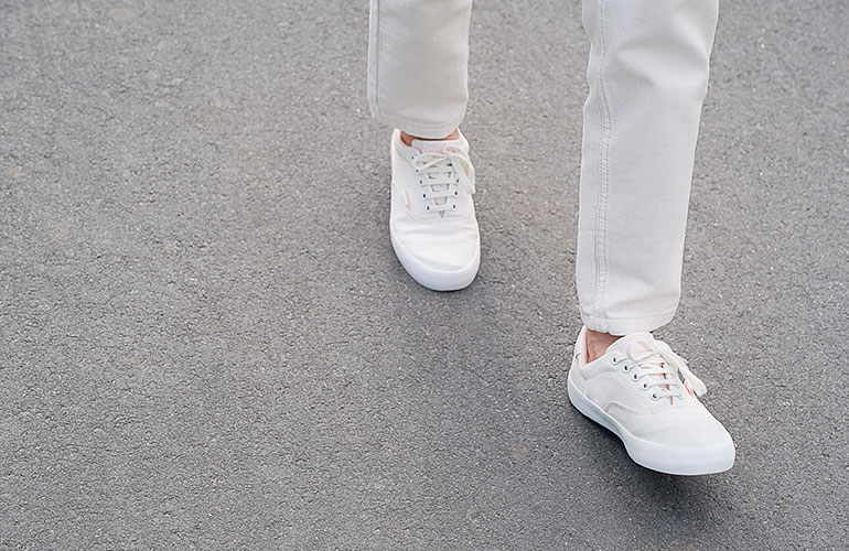 Dig out your white jeans