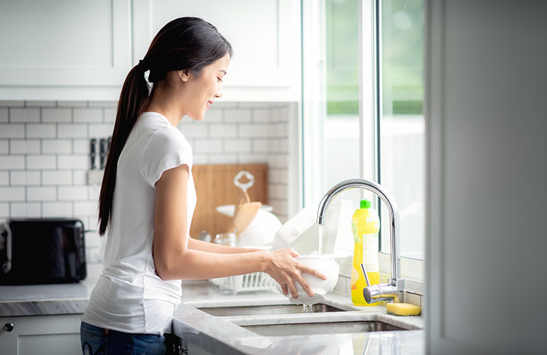 Clean up after yourself – and your host