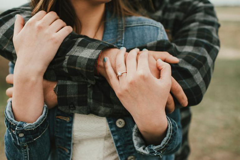 Proposing with a diamond engagement ring