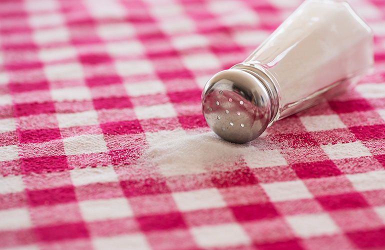 Keep your salt from clumping