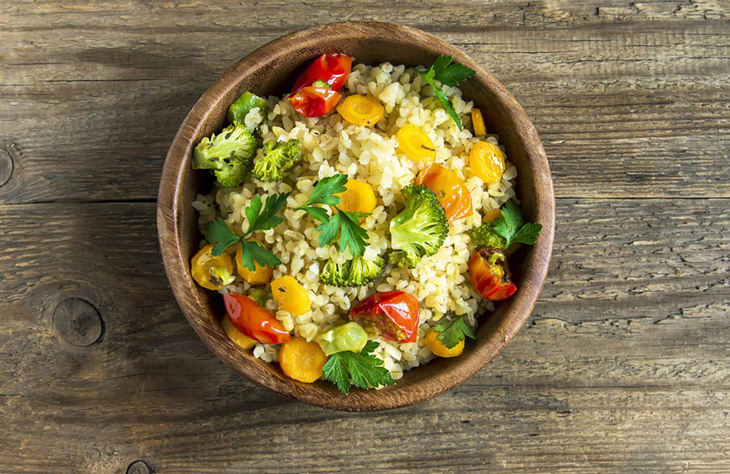 Every week, try one “exotic” grain