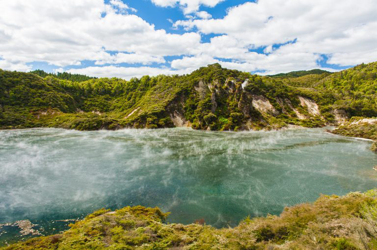 Frying Pan Lake – New Zealand