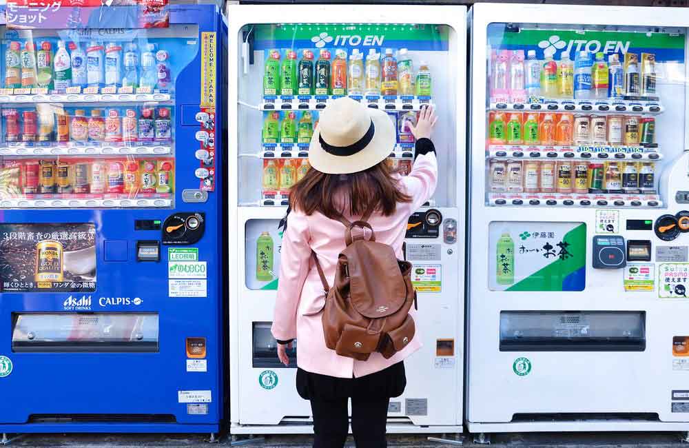 Vending machines are everywhere