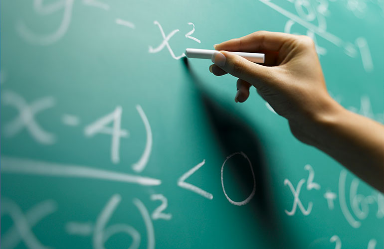 ‘I’m not a maths person’
