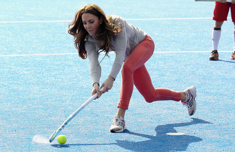 1. She loves playing sports