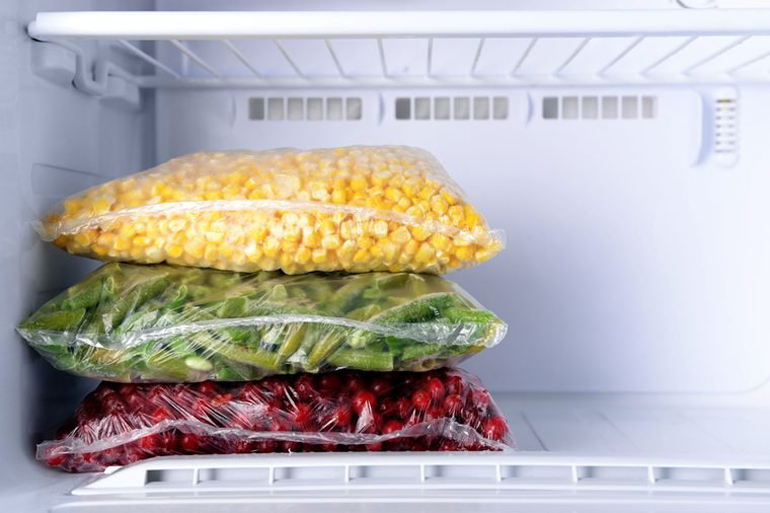 Frozen vegetables: 18 months