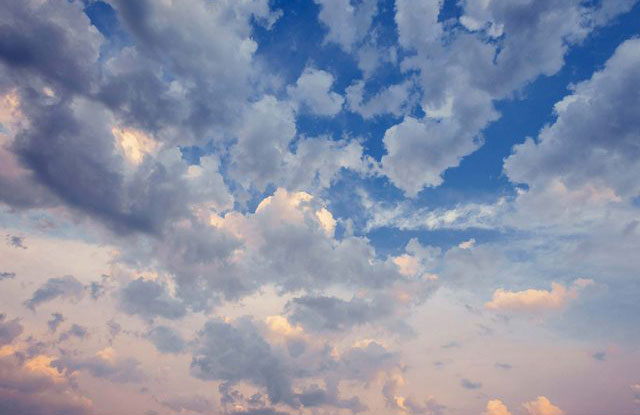 The shape and colour of clouds can help you predict rain